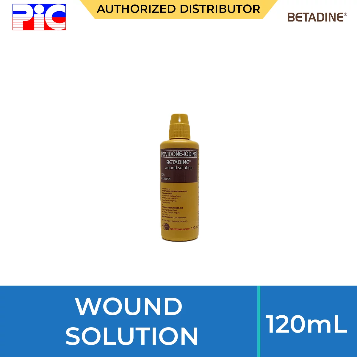 Betadin Wound Solution - 120mL