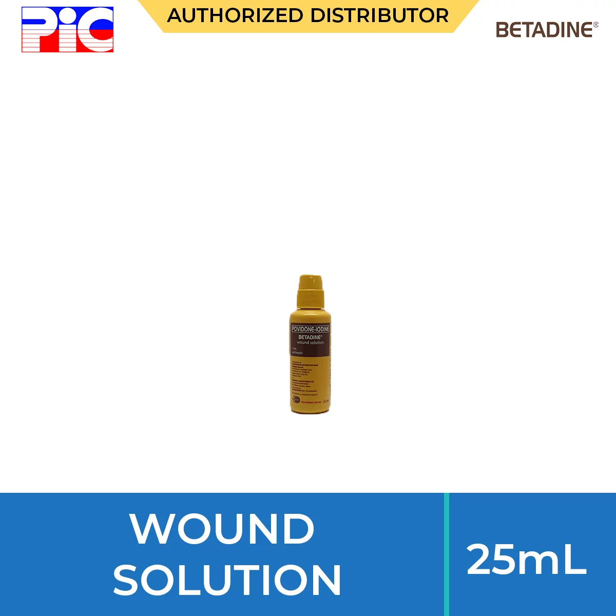 Betadine Wound Solution - 25mL