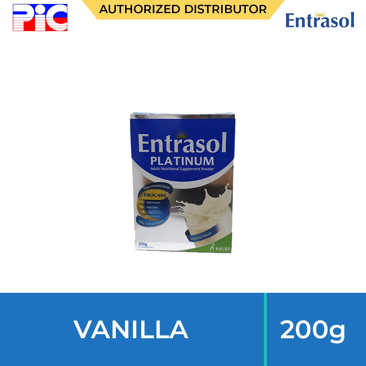 Entrasol Platinum - Vanilla 200g