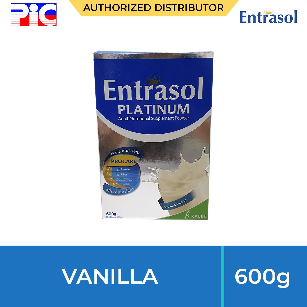 Entrasol Platinum - Vanilla 600g