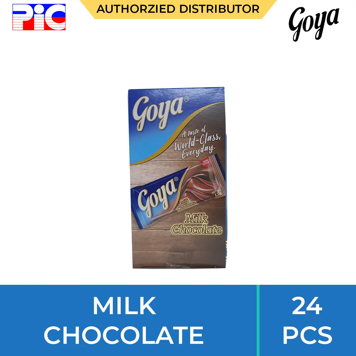 Goya Bar 15g - Milk Chocolate Goya Bar 15g - Milk Chocolate