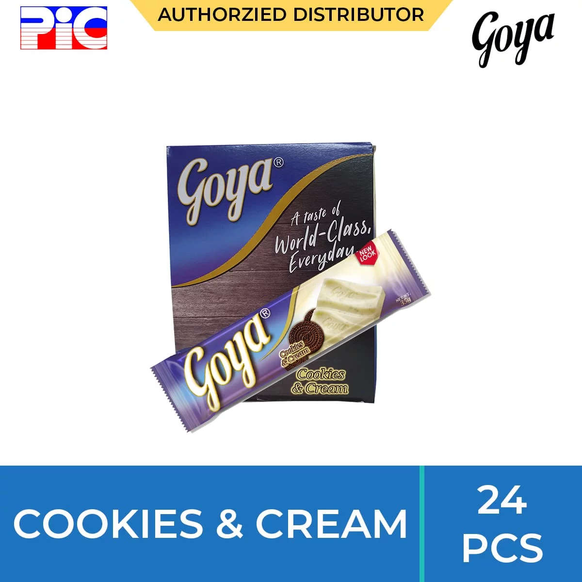 Goya Bar 35g - Cookies & Cream Goya Bar 35g - Cookies & Cream