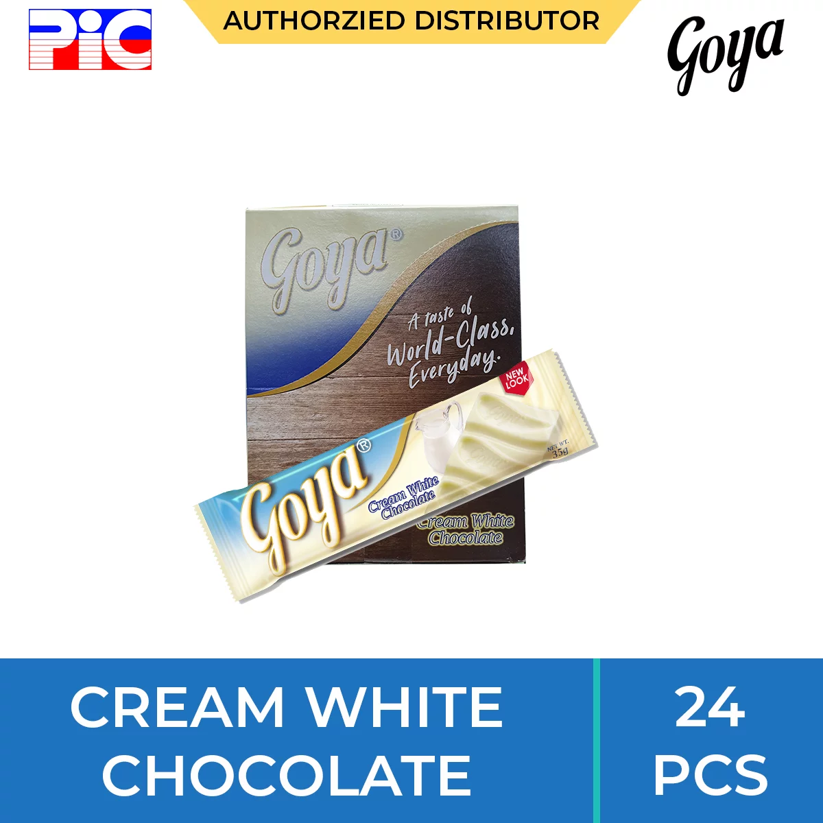 Goya Bar 35g - Cream White Chocolate Goya Bar 35g - Cream White Chocolate