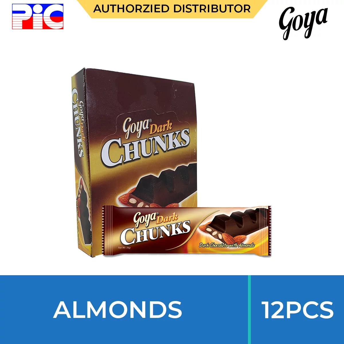 Goya Dark Chunks - Almonds