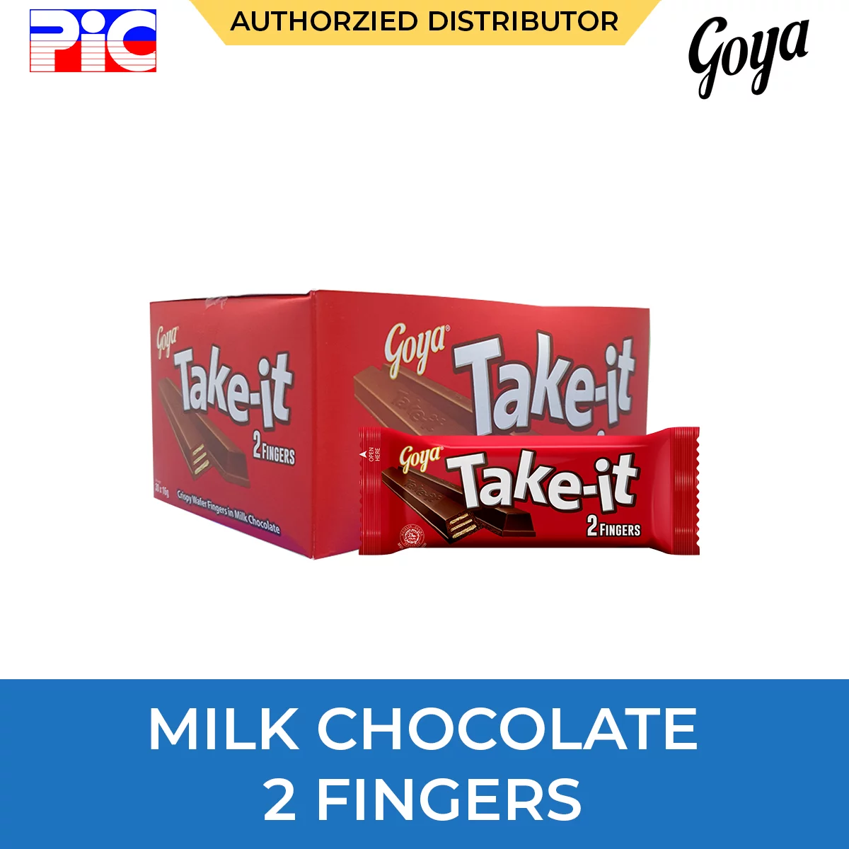 Goya Take-It - 2 Fingers Milk Chocolate Goya Take-It - 2 Fingers Milk Chocolate