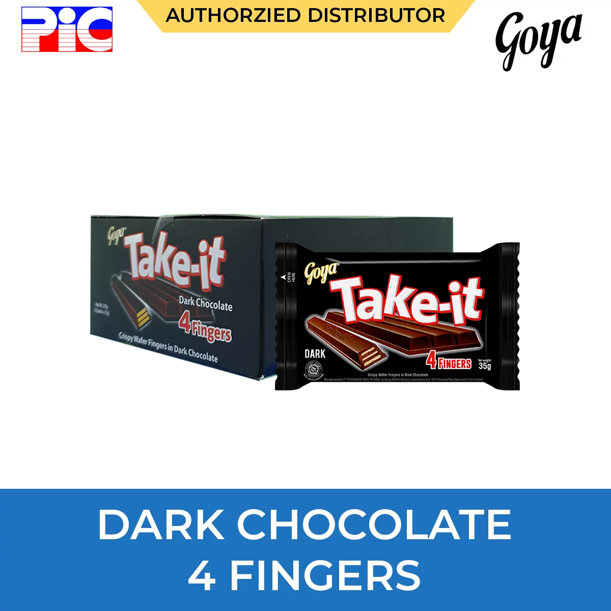 Goya Take-It - 4 Fingers Dark Chocolate Goya Take-It - 4 Fingers Dark Chocolate