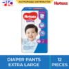 Huggies Dry Diaper Pants - Extra Large 12pcs