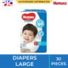 Huggies Dry Diapers - Large 30pcs