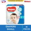 Huggies Dry Diapers - Small 18pcs