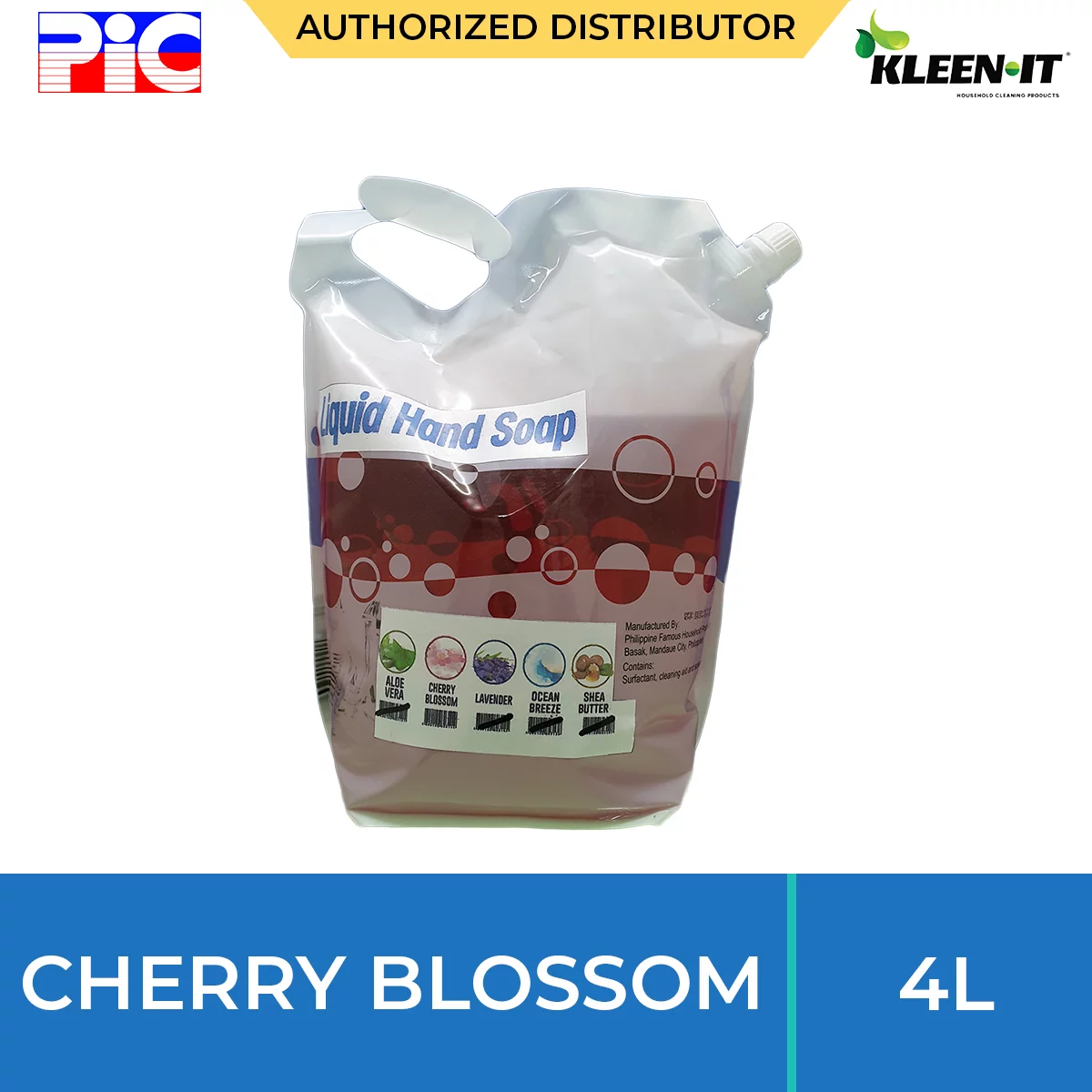 Kleen-It Liquid Hand Soap - Cherry Blossom 4L