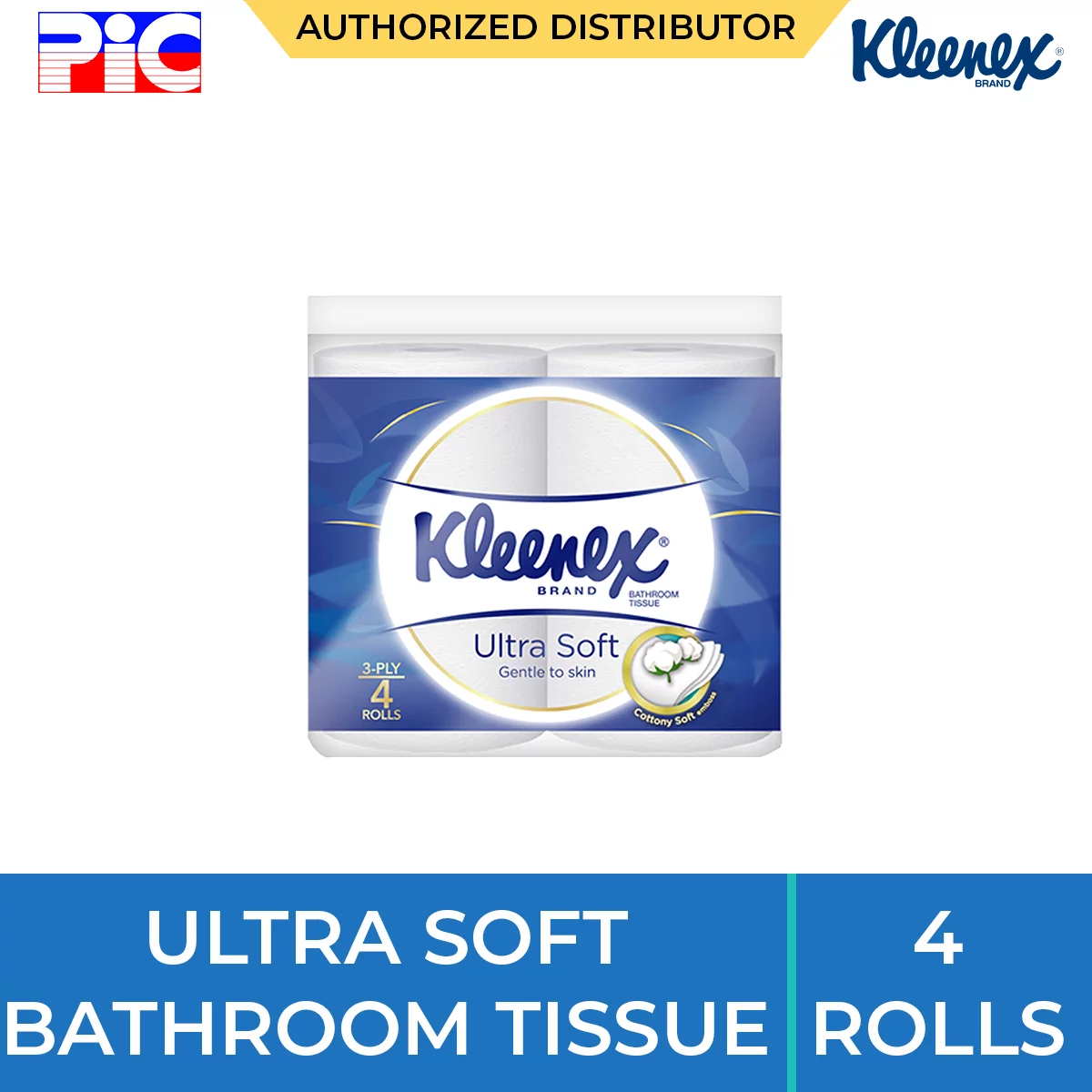 Kleenex Bathroom Tissue Ultra Soft - 4 Rolls