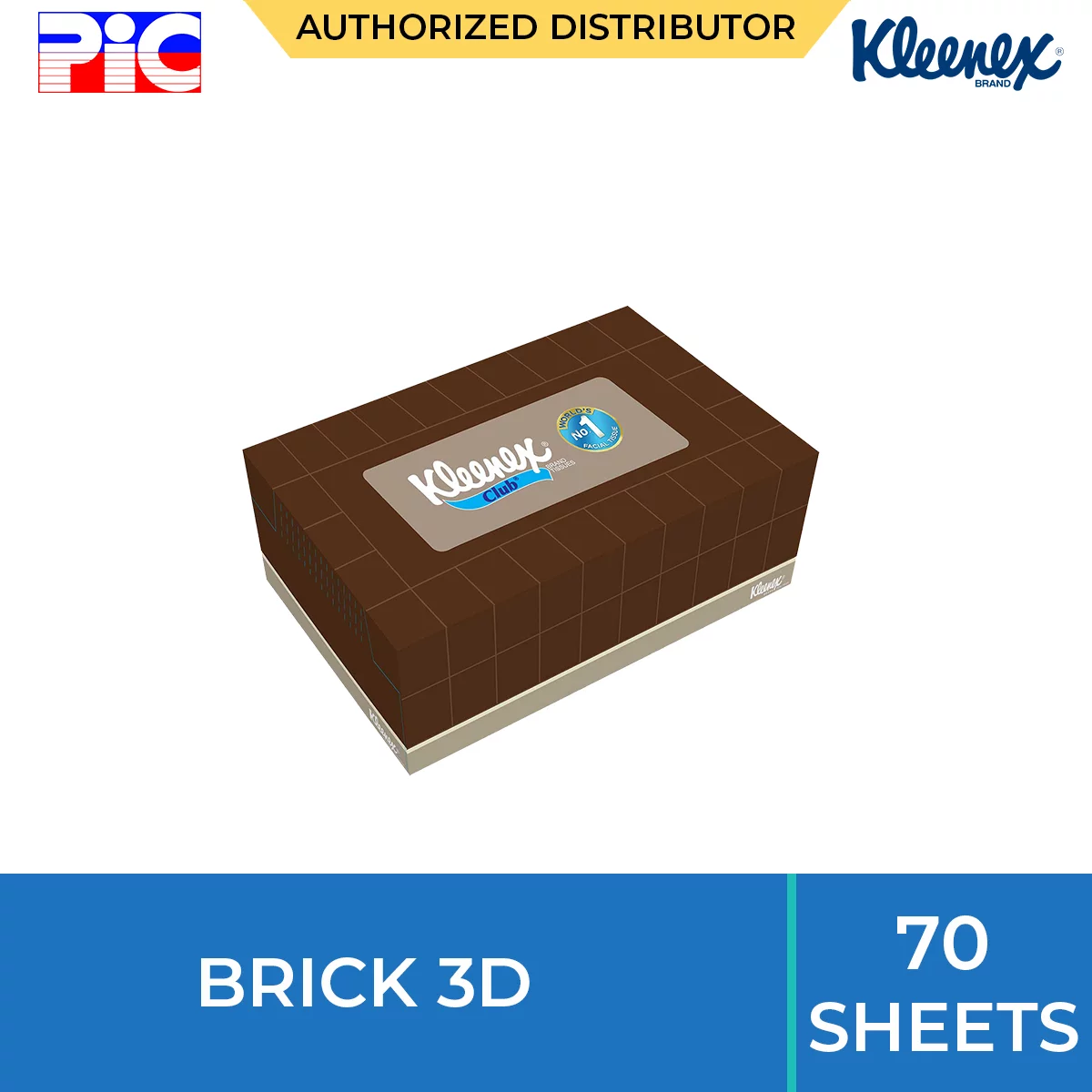 Kleenex Club 70s - Brick 3D Kleenex Club 70s - Brick 3D