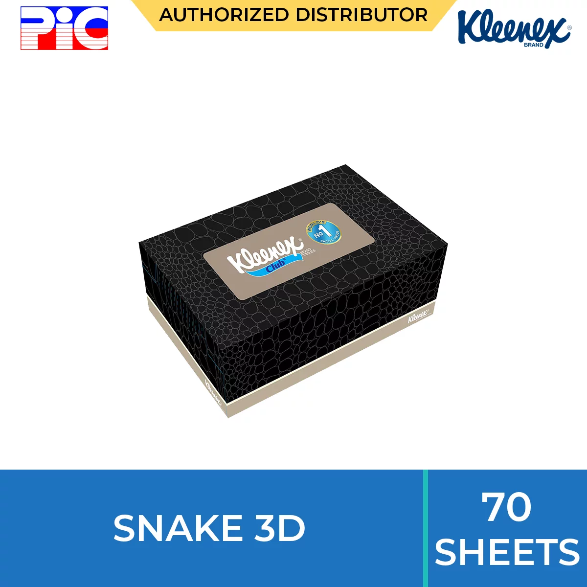 Kleenex Club 70s - Snake 3D Kleenex Club 70s - Snake 3D