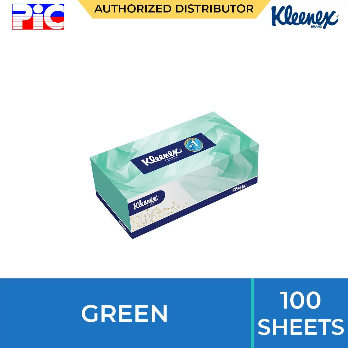 Kleenex Expressions 100s - Green Kleenex Expressions 100s - Green