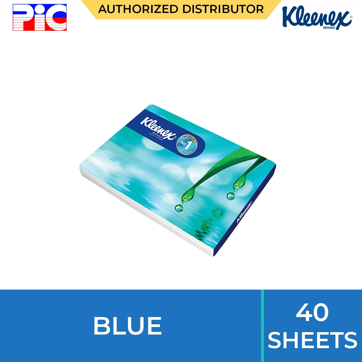 Kleenex Travellers 40s - Blue Kleenex Travellers 40s - Blue