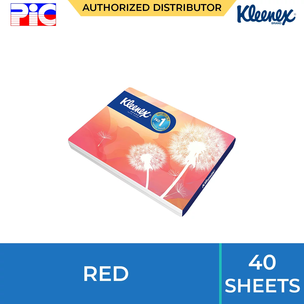 Kleenex Travellers 40s - Red Kleenex Travellers 40s - Red