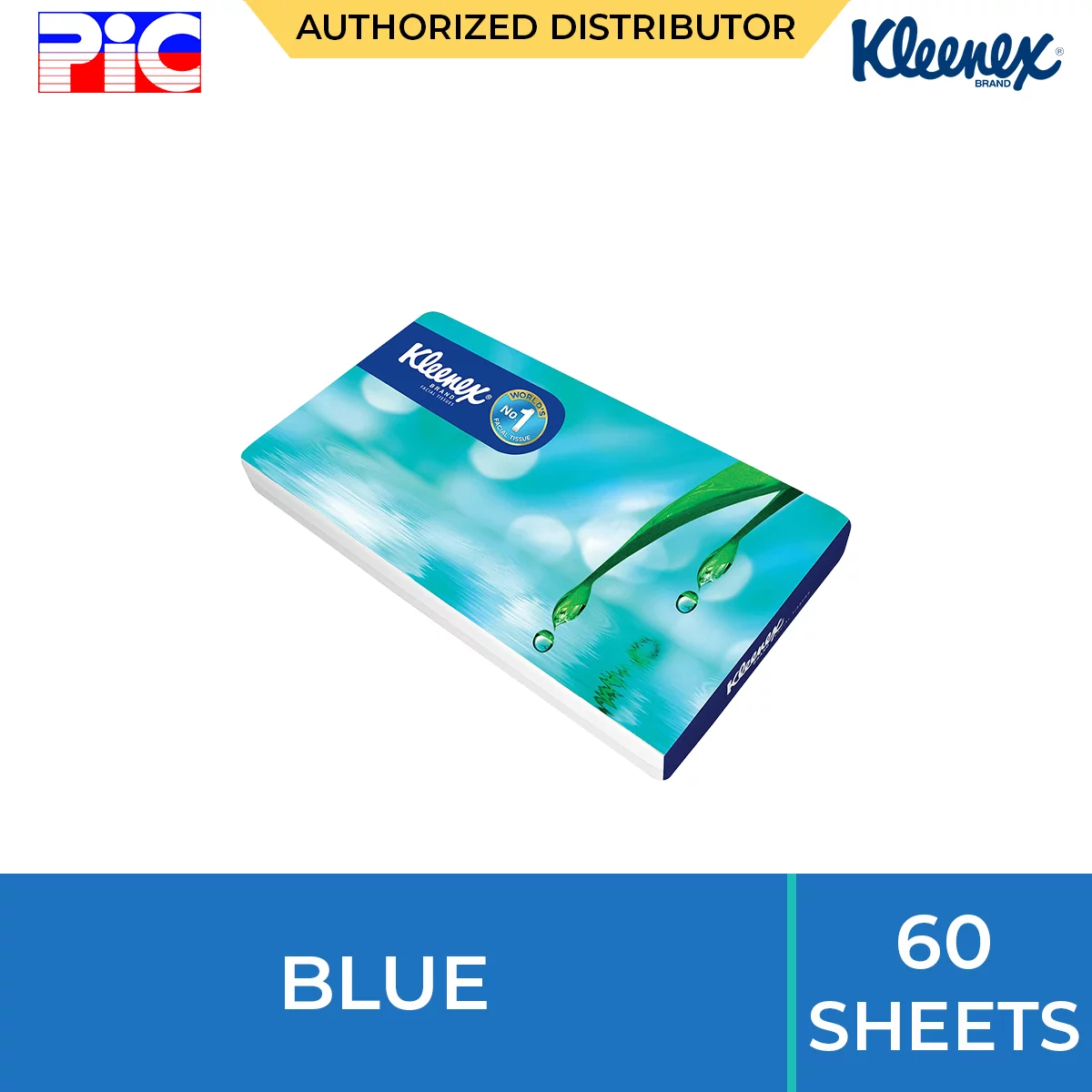 Kleenex Travellers 60s - Blue Kleenex Travellers 60s - Blue