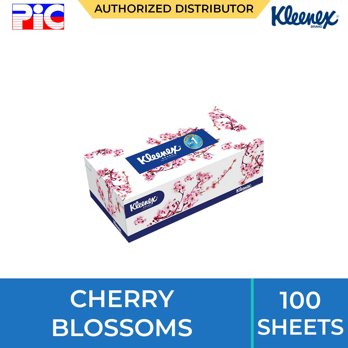 Kleenex Unscented 100s - Cherry Blossoms Kleenex Unscented 100s - Cherry Blossoms