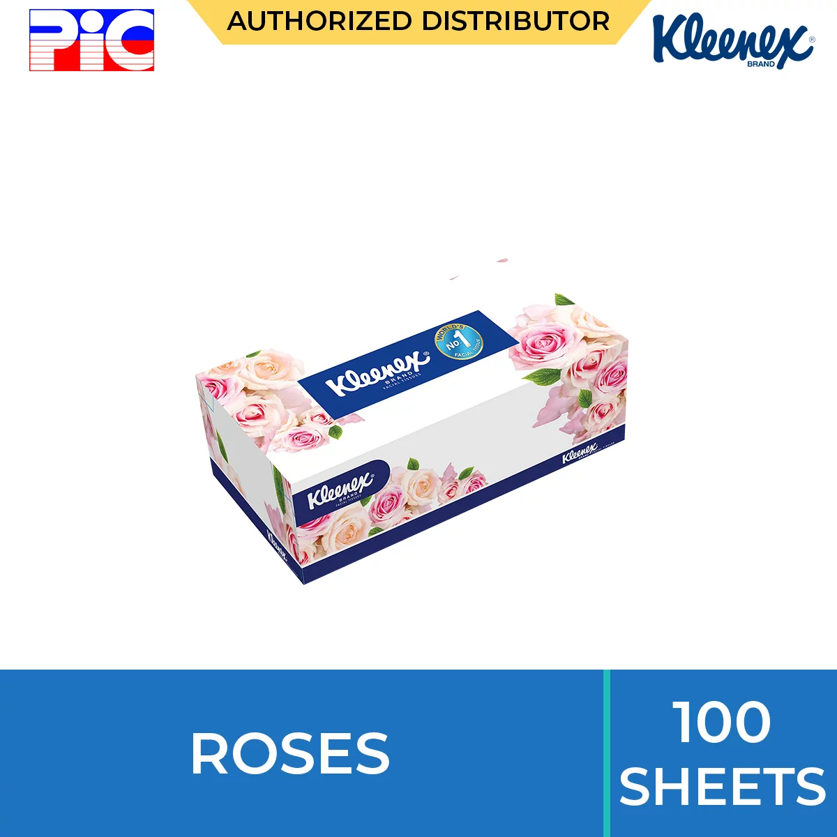 Kleenex Unscented 100s - Roses Kleenex Unscented 100s - Roses