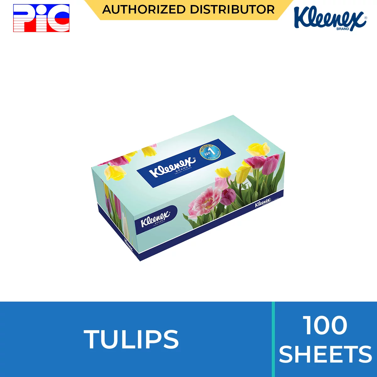 Kleenex Unscented 100s - Tulips Kleenex Unscented 100s - Tulips