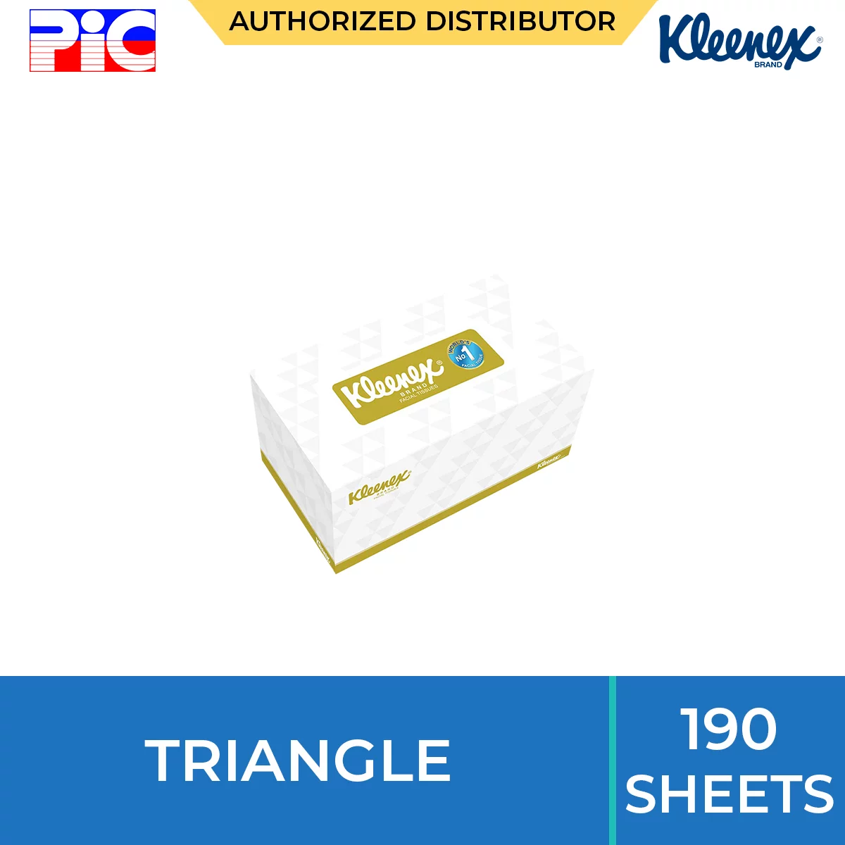 Kleenex Unscented 190s - Triangle Kleenex Unscented 190s - Triangle