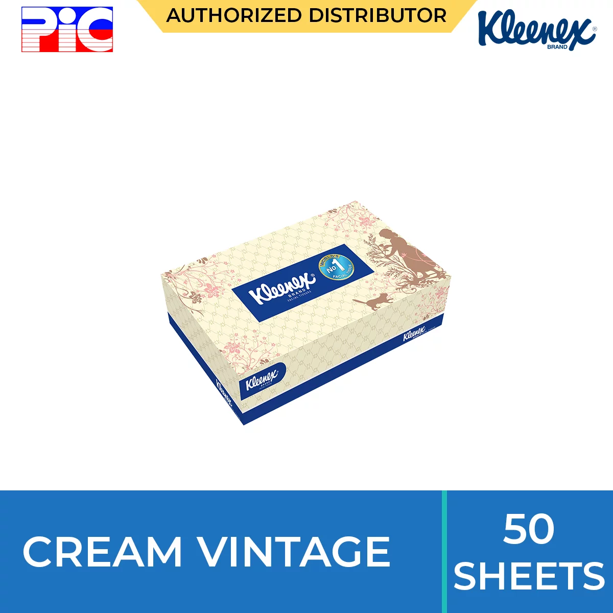 Kleenex Unscented 50s - Cream Vintage Kleenex Unscented 50s - Cream Vintage