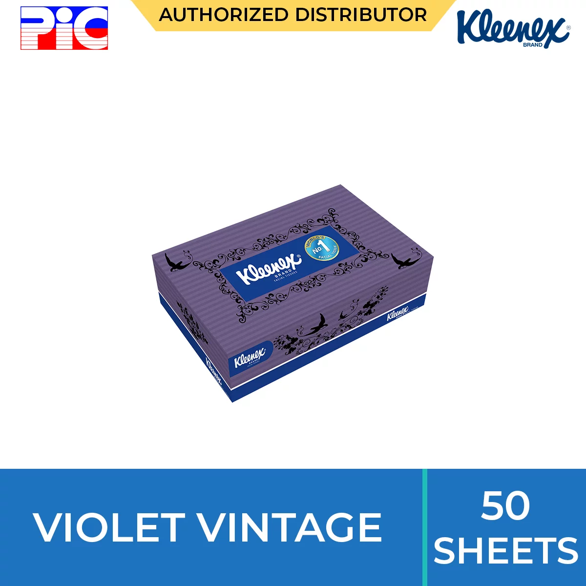 Kleenex Unscented 50s - Violet Vintage Kleenex Unscented 50s - Violet Vintage