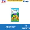 Kleenex Wet Wipes - Protect 10 Sheets