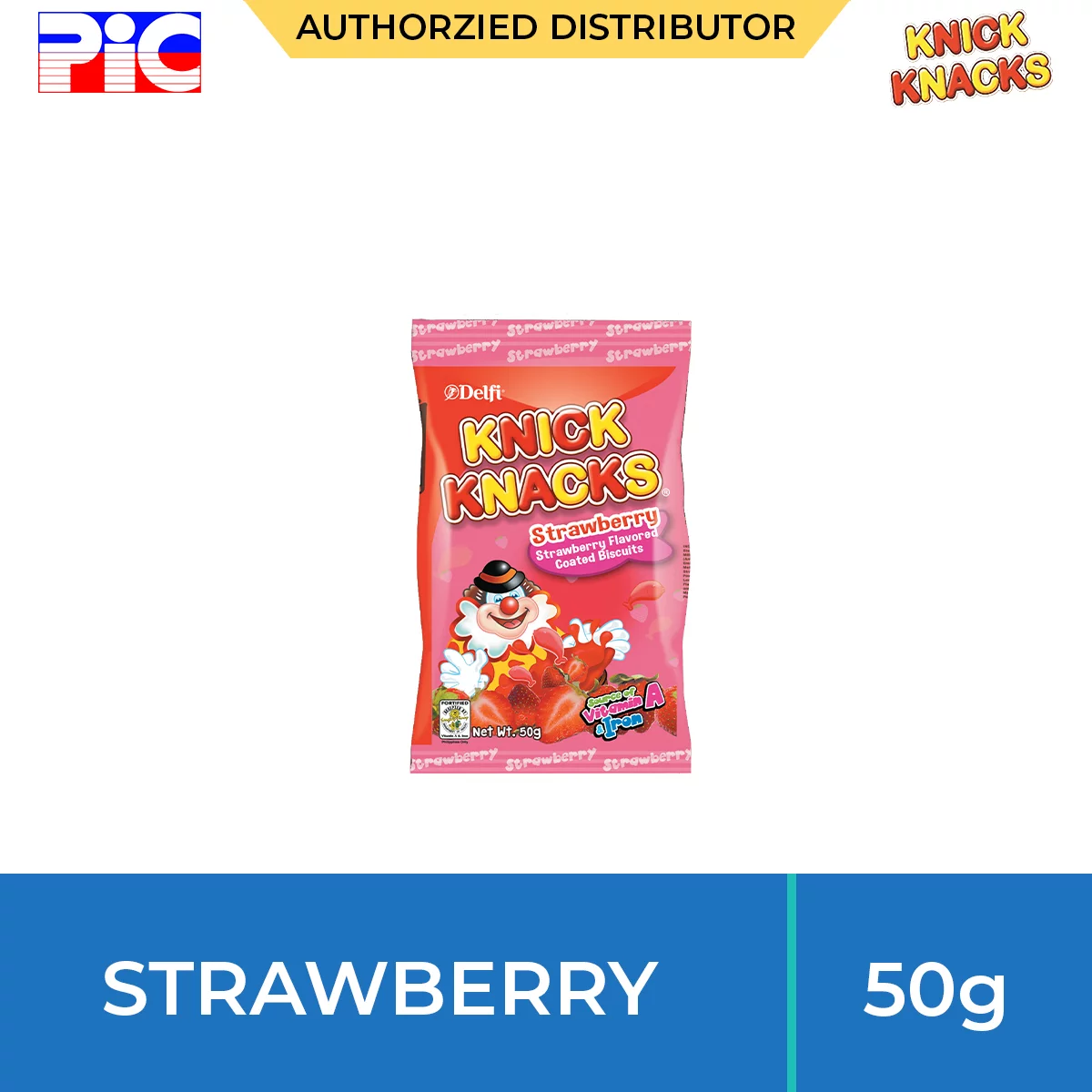 Knick Knacks - Strawberry 50g