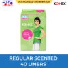 Kotex Fresh Liners - Regular Scented 40 Liners