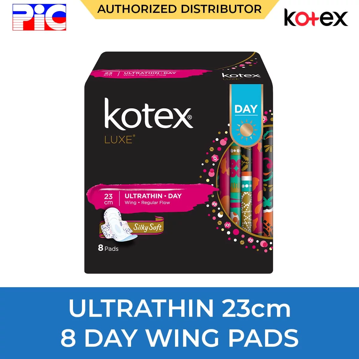 Kotex Luxe - 23cm 8 Day Wing Pads