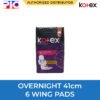 Kotex Super Overnight - 41cm 6 Wing Pads