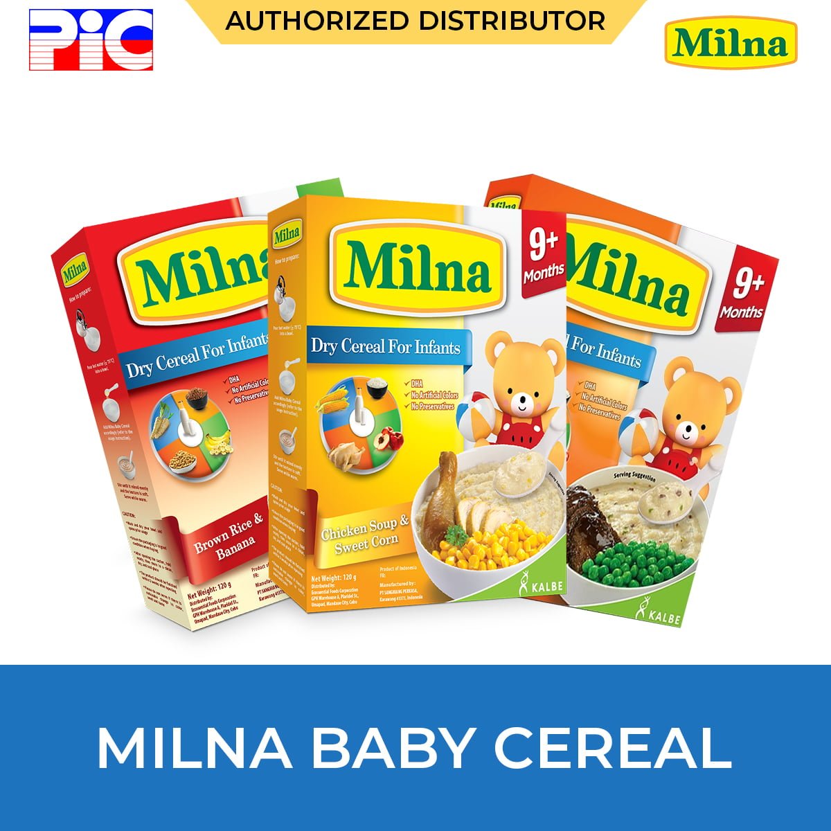 Milna Baby Cereal 120g Poroco Industries Corporation