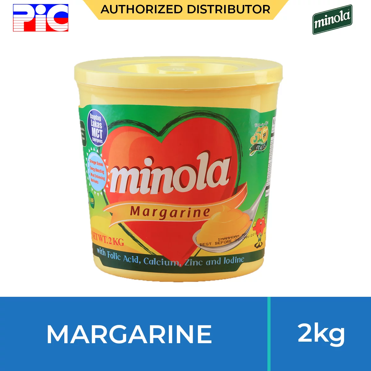 Minola Table Margarine - 2kg
