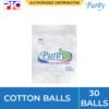 Purity Cotton Balls - 30pcs