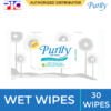Purity Wet Wipes - Silver 30 Scented Wipes