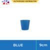 Soft Plastic Plant Pot - Blue 9cm
